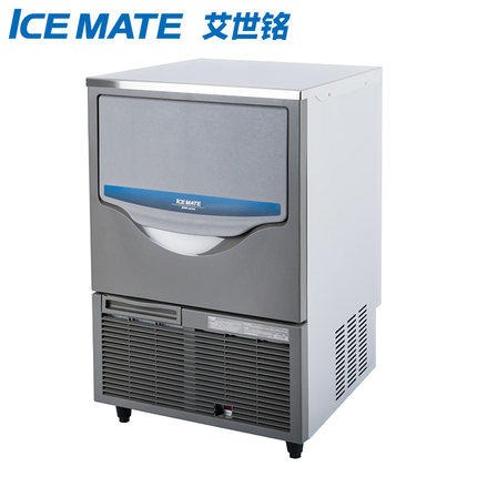 星崎艾世铭制冰机商用SRM-100A方块冰奶茶店酒吧全自动小型冰块机