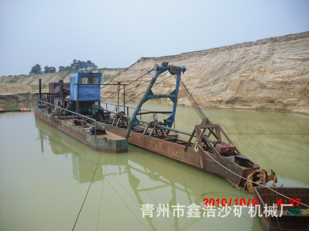 挖沙船 采沙船 挖沙机  山东鑫浩砂矿机械专业制造挖沙机械示例图7