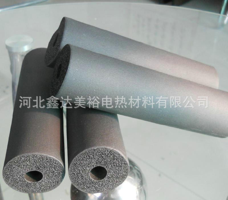 阻燃橡塑保温管 空调管道保温橡塑管壳 高密度贴面铝箔橡塑管示例图129