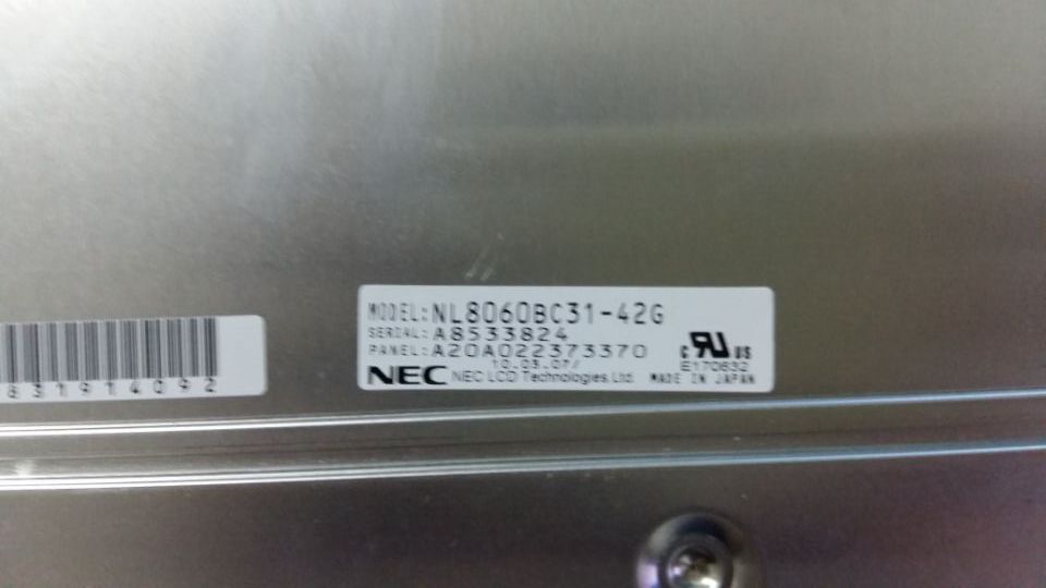 NL8060BC31-42G  兄弟机显示器  NEC显示屏 TC-S2C TC-S2D示例图1