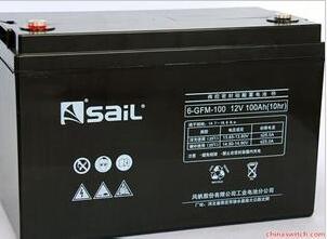 阀控式铅酸蓄电池 sail6-GFM-150 免维护密封蓄电池 风帆12V150AH
