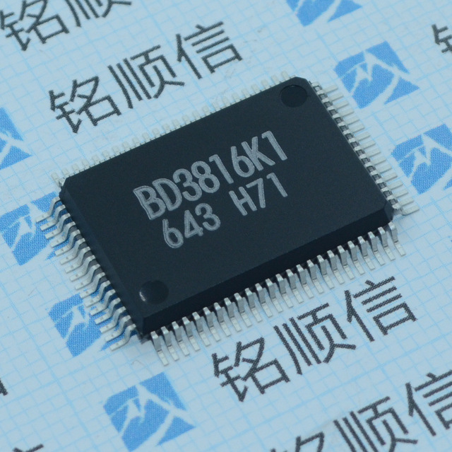 BD3816K1  QFP80 音频处理器芯片 实物拍摄深圳现货R图片