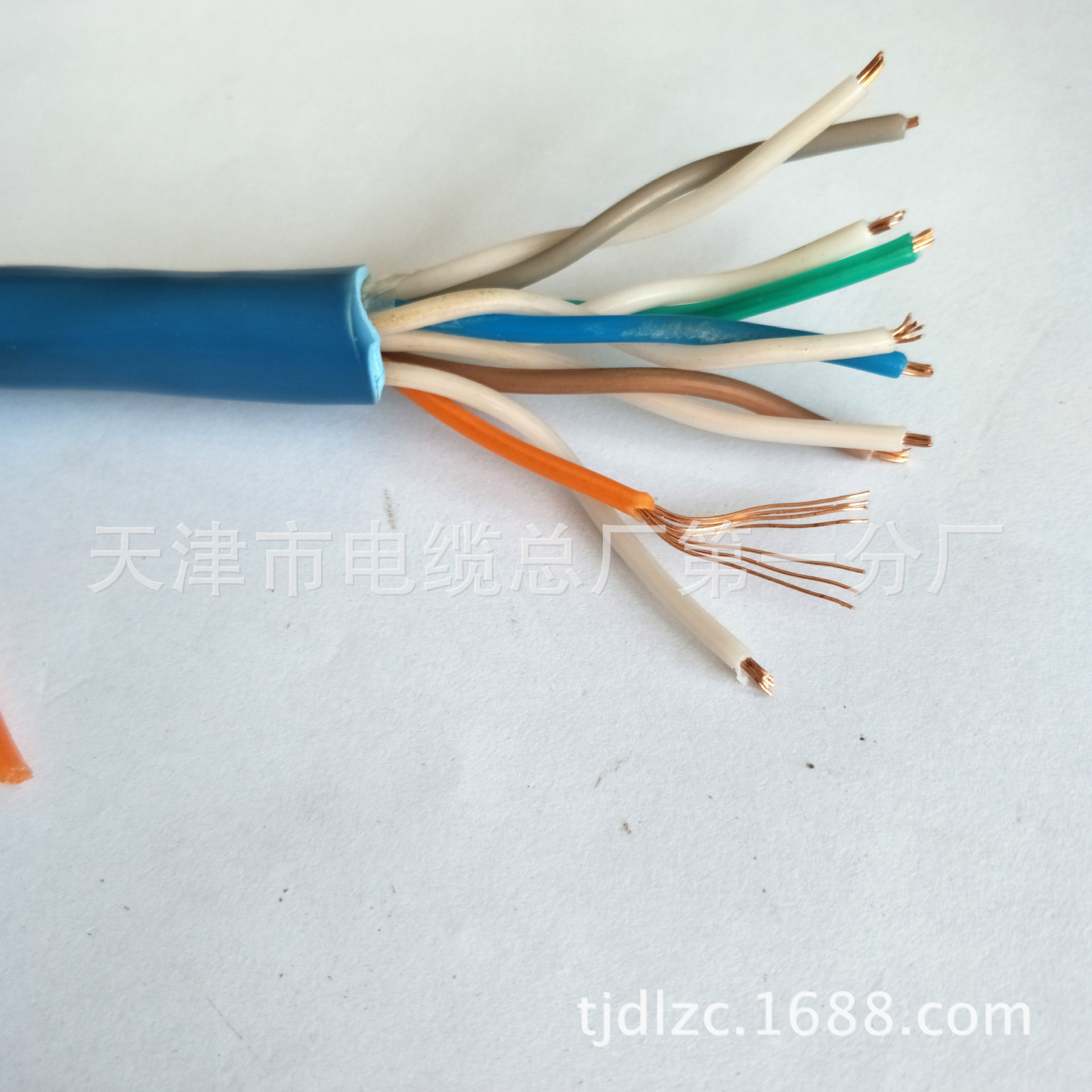 MHYVR1*4*42/0.15 软心矿用防爆通信电缆 蓝色多心电缆示例图8