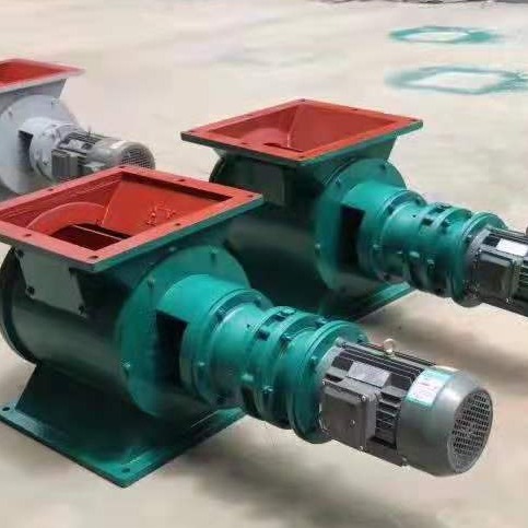 河北沧州厂家供应新型电动卸料器  刚性叶轮给料机 水泥厂除尘器卸灰阀 焊接给料机  异性定制