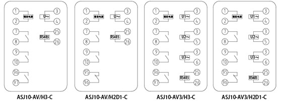 安科瑞数字式频率继电器ASJ10-AI示例图6