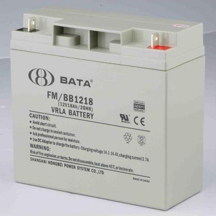 BATA鸿贝蓄电池FM/BB1218 12V18AH UPS/EPS专用电池 安检系统专用图片