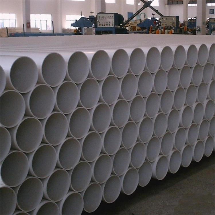 厂家批发PVC管材 PVC排水管 pvc-u管 塑料排水管批发  鸿禹塑业图片