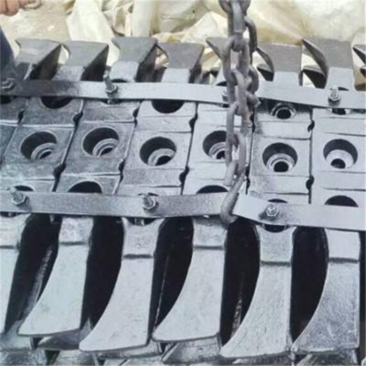 普煤出售刮板输送机用牛角刮板 供应116SC矿用牛角刮板图片