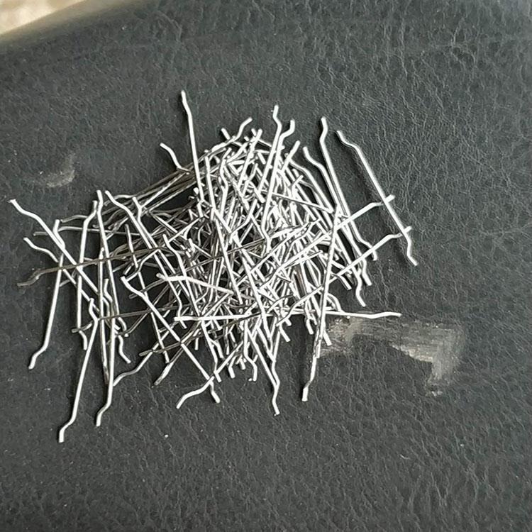 海晨供应钢纤维 抗裂钢纤维 铣削型钢纤维 冷拉钢丝弓形钢纤维图片