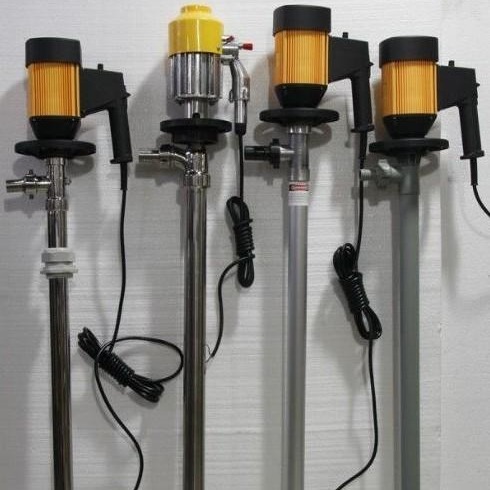 防爆型电动抽油泵,不锈钢电动插桶泵,便携式电动插桶油泵