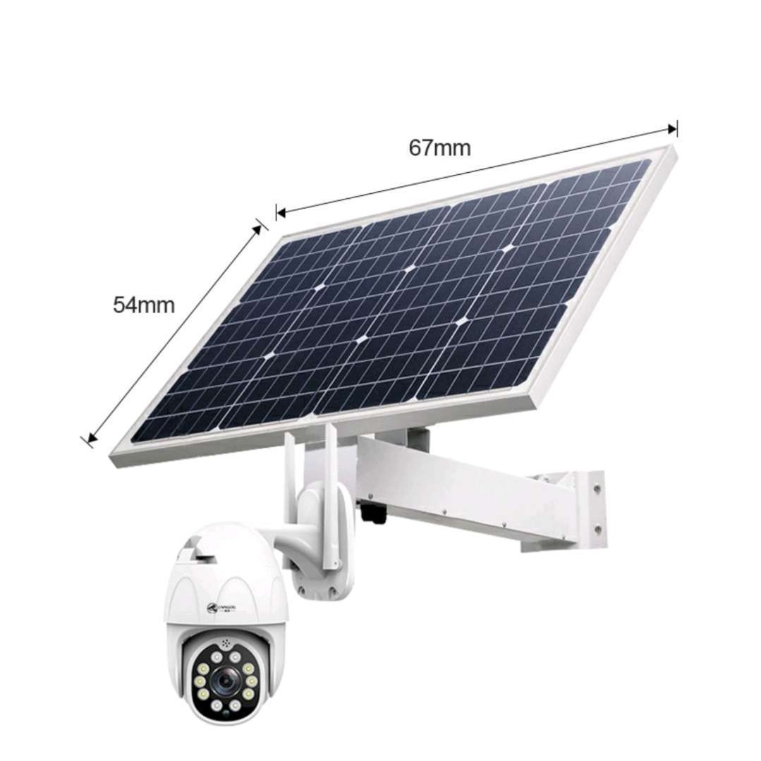 4G太阳能监控-太阳能监控系统-免布线安装方便摄像范围100米 太阳能监控摄像机-太阳能监控