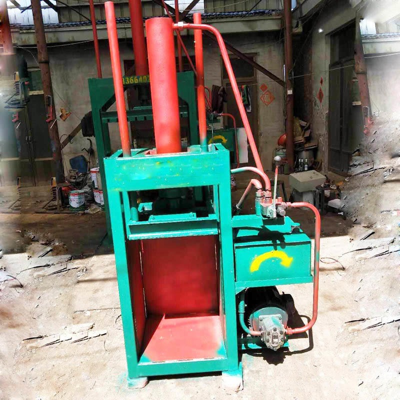 上海油漆桶 压扁机 液压打包机 铁皮桶 压缩机 液压机图片