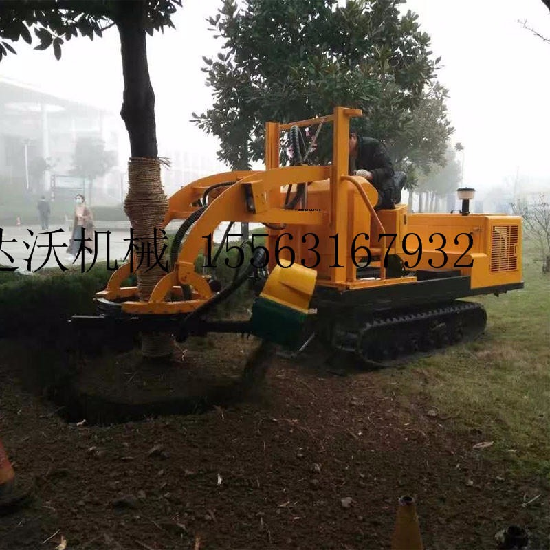 挖树机厂 挖树机批发 履带式挖树机 树木移植机图片