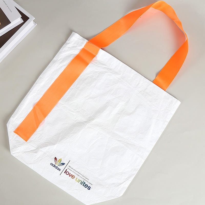 厂家批发定制杜邦纸防水购物袋 时尚手提包 礼品包装袋定做印logo图片