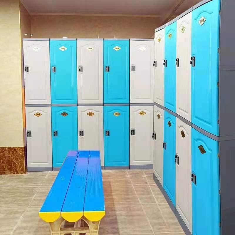 榆林abs塑料更衣柜 榆林浴室澡堂防潮储物柜 泳池健身房更衣柜 学校书包柜