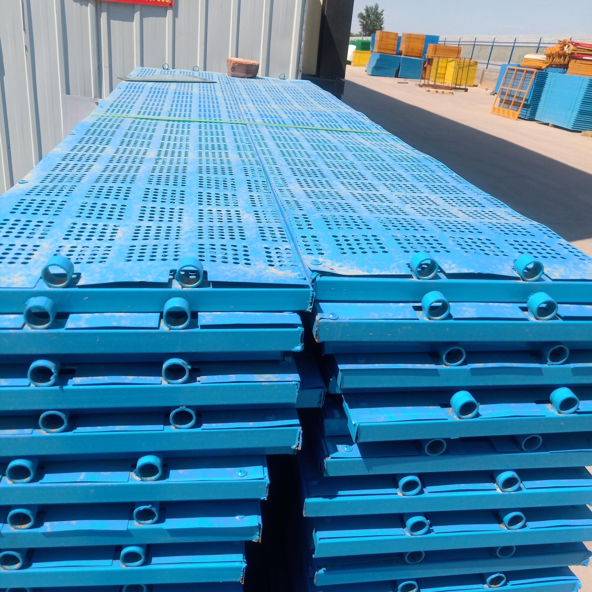 镀锌板网 甜恬防腐蚀蓝色孔板  建筑爬架网 一手货源 全国物流发货