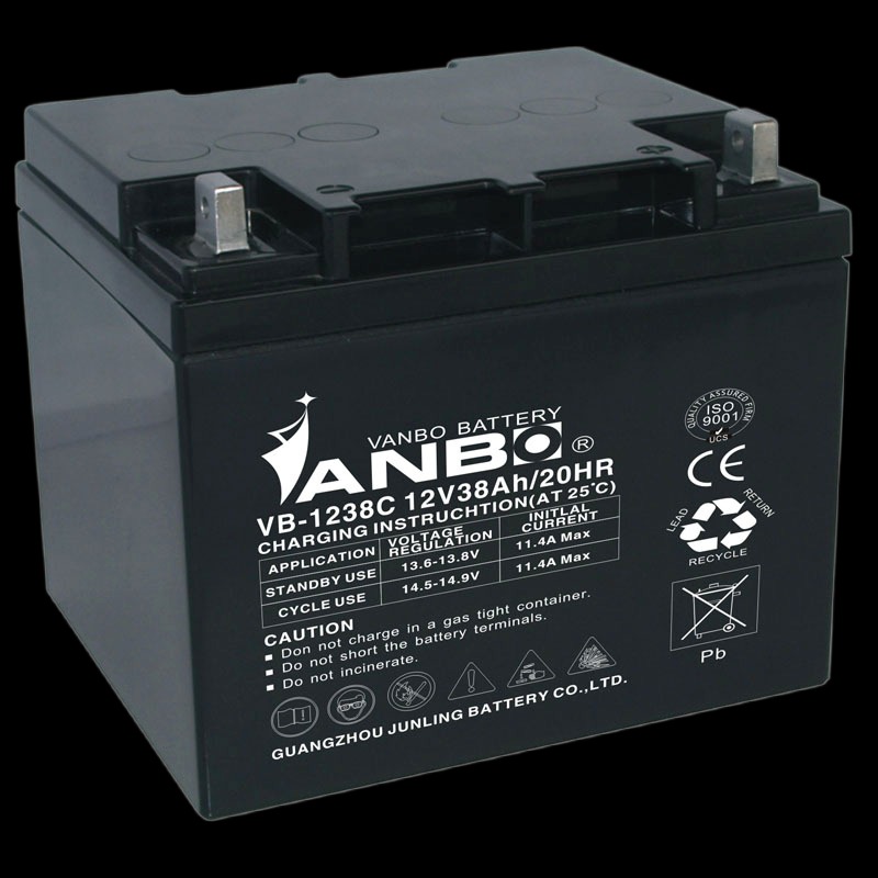 威博ANB蓄电池VB-1238C 12V38AH阀控式免维护蓄电池 UPS电源专用 质保三年