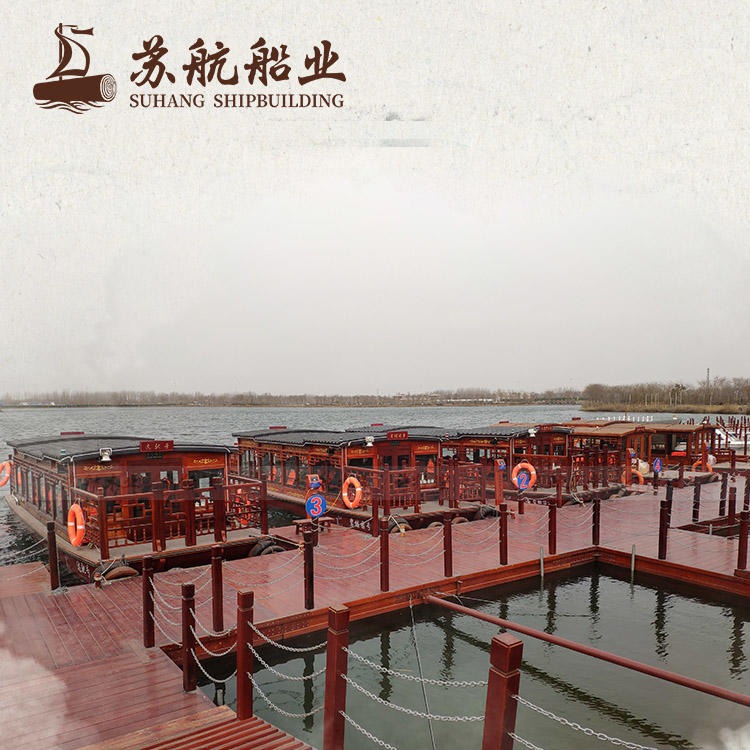 水上漂浮码头 防腐木移动码头 定制码头浮桥 钓鱼水上浮桥平台