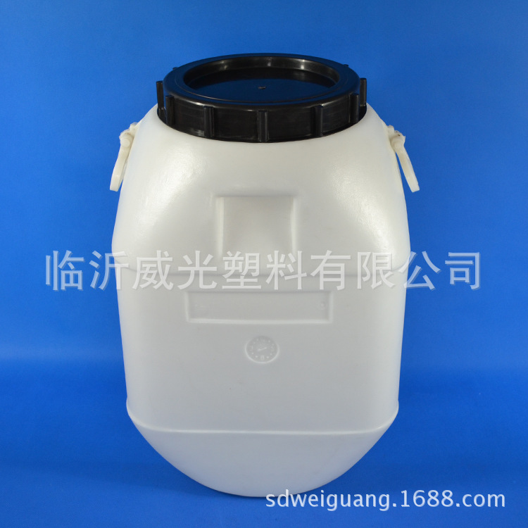 WG50L-1白色50公斤塑胶桶 食品级塑料包装桶 塑料桶示例图5