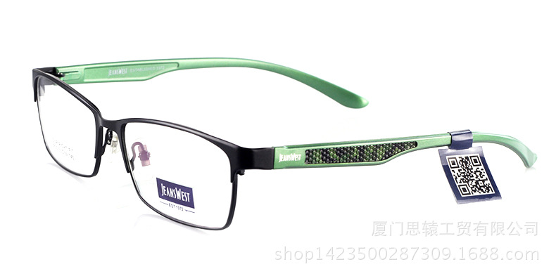 厂家批发新款真维斯品牌近视眼镜框男女士时尚板材眼镜架平光眼镜示例图7