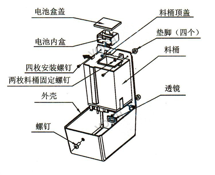广东皂液器/ABS塑料自动皂液器/感应式皂液器示例图12