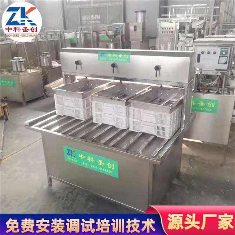 福清生产豆腐设备 自动豆腐成型机 豆子豆腐生产设备价格图片