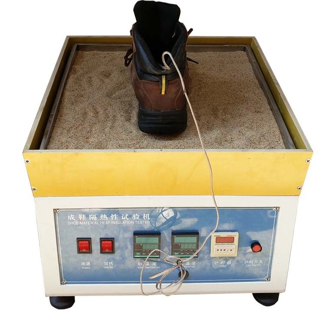 鞋子EN12568标准 安全鞋整鞋隔热性试验机 鞋子耐热试验机 多功能鞋耐热测试机 砂浴隔热性试验机图片