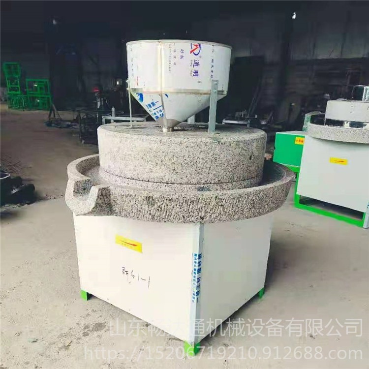 30型养生杂粮石磨机 自动分离麸皮电动石磨机 畅达通全麦面粉石磨