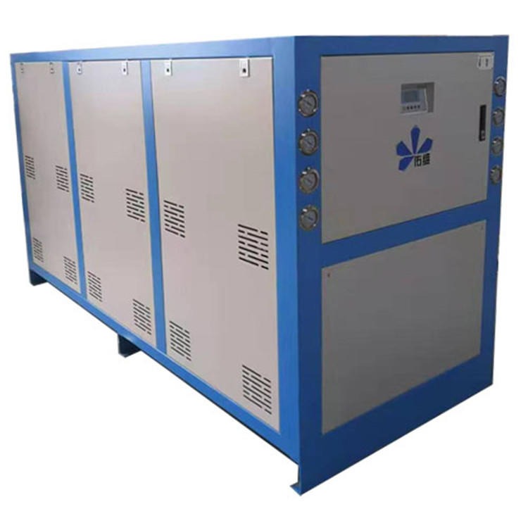 厂家直供 制冷机组 40匹水冷式冰水机 40p吸塑机专用冷水机 循环低温设备