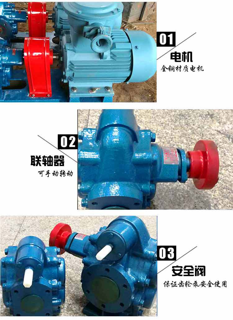 厂家热卖齿轮泵 铸铁kcb电动齿轮油泵现货输油用 电动齿轮油泵示例图10