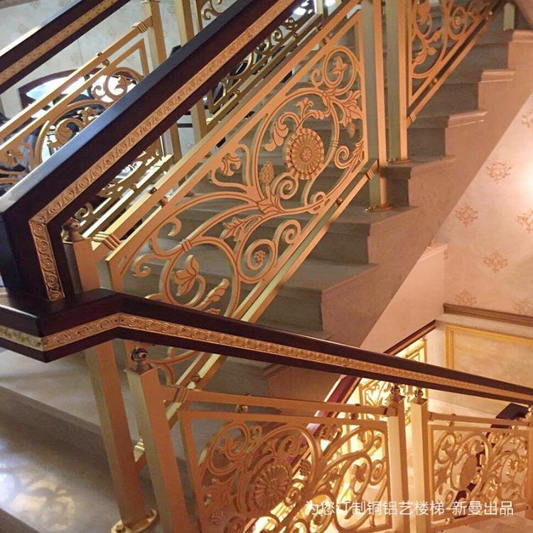长治铜艺楼梯扶手设计要花点心思