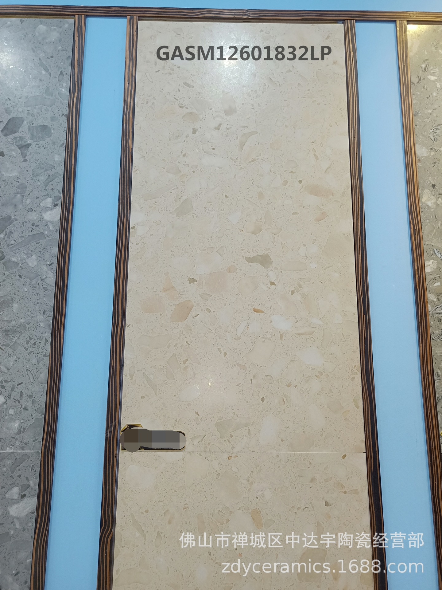 PD仿古砖大规格哑光面600X1200现代水磨石瓷砖防滑厨房浴室地面砖示例图4