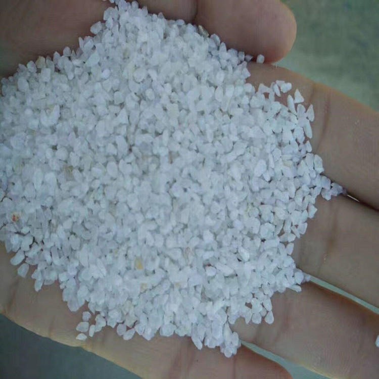 50公斤袋装 机制石英砂滤料 白色无杂质 截污能力强厂家咨询