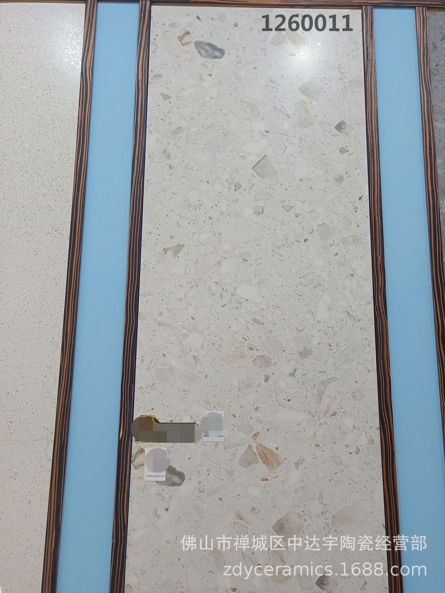 PD仿古砖大规格哑光面600X1200现代水磨石瓷砖防滑厨房浴室地面砖示例图7