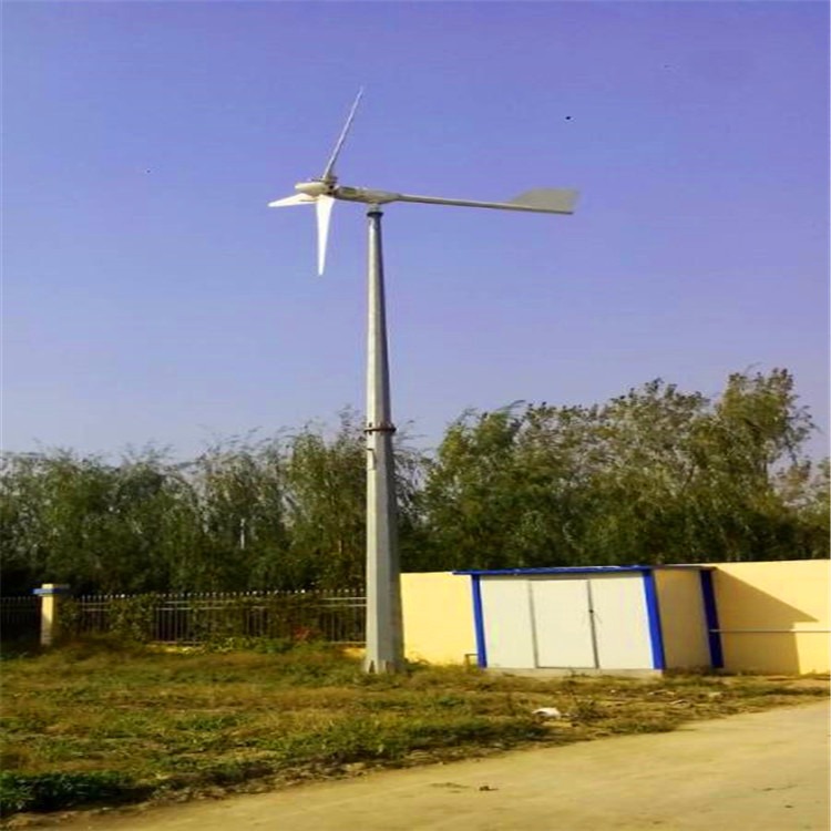 供应无刷发电机组5kw养殖用大功率风力发电机低风速