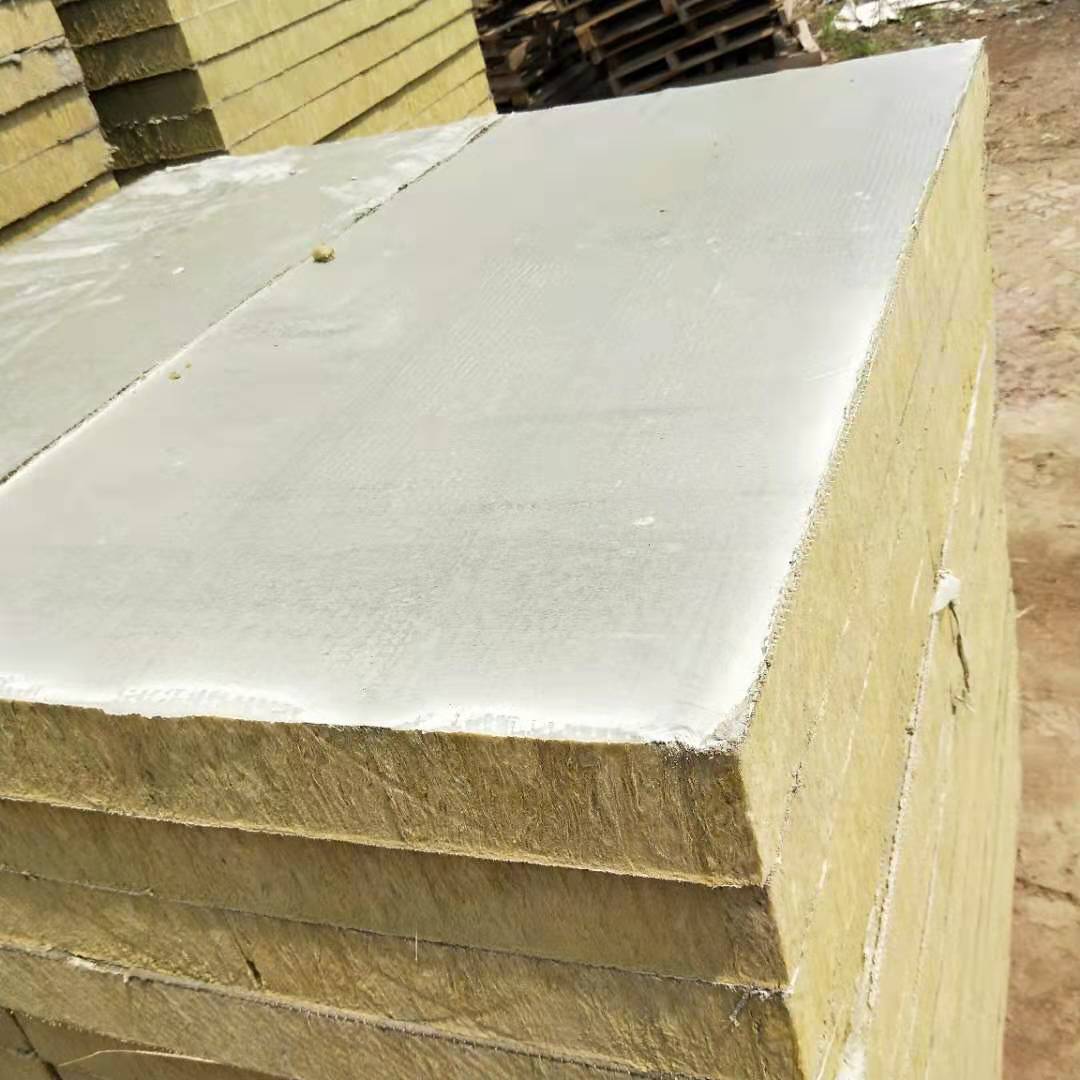 山西太原岩棉复合板 砂浆竖丝岩棉板 带膜岩棉复合板 外墙示例图9