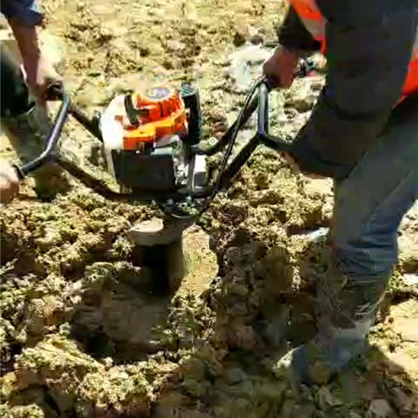 带支架式清理管桩掏泥巴机 挖桩取土机深度 管桩清土机