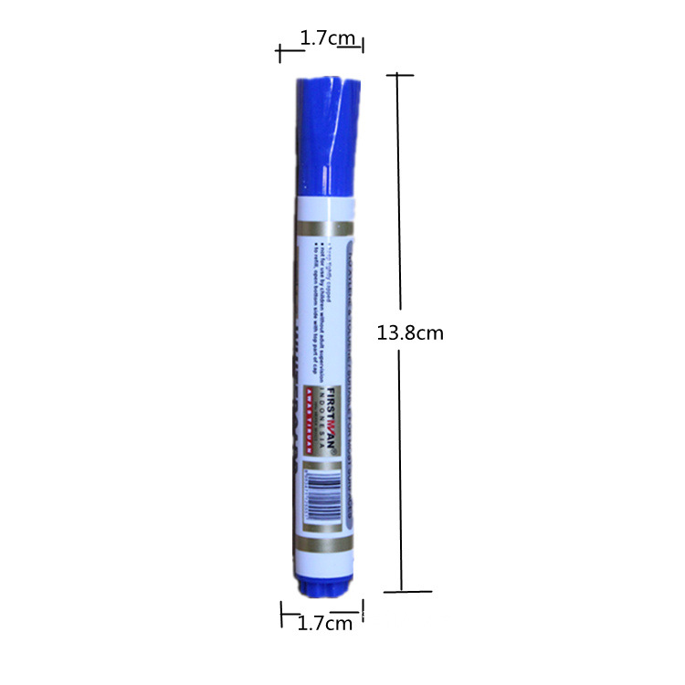 办公用品白板笔 多功能水性标记笔 可擦粗头记号笔 无毒幼教笔示例图4