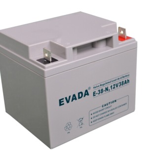 爱维达蓄电池E-38-N 爱维达蓄电池12V38AH 直流屏免维护电池 UPS专用电池图片