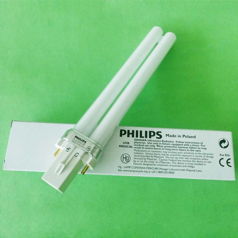 Philips/飞利浦 PL-S 9W/01/2P 两针9WH型紫外线灯管适用各种台灯