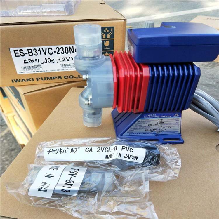 现货供应iwaki定量泵ES-B31VC-230N4 IWAKI加药泵 易威奇泵图片