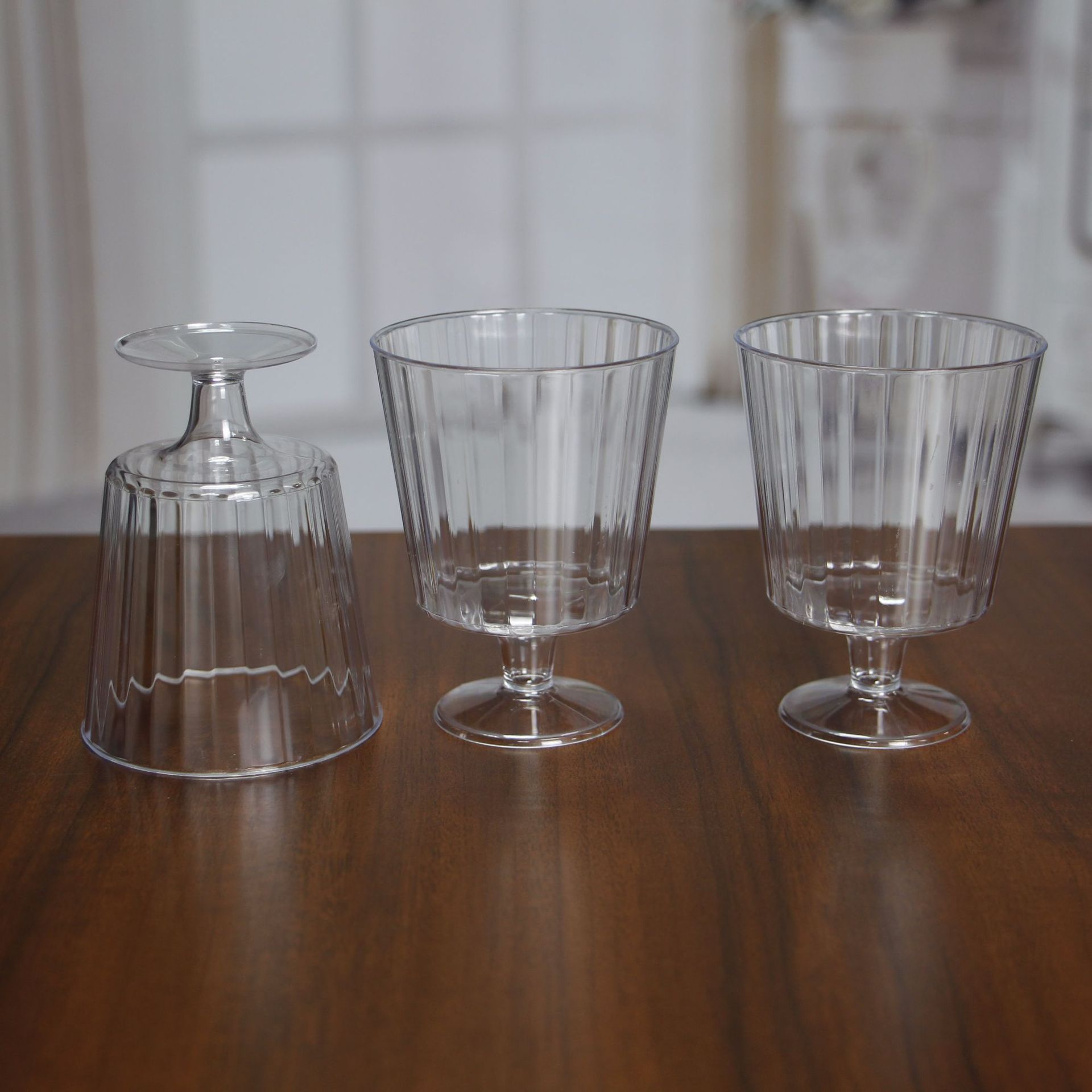 厂家直销一次性硬塑料杯PS透明环保塑料咖啡杯5oz宴会塑料杯示例图13