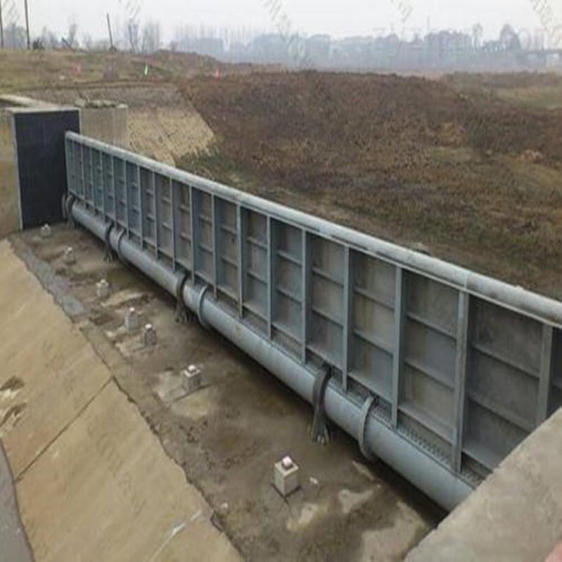 欣固 SPZ-C  河南钢坝厂家安装 液压升降坝 翻板闸门