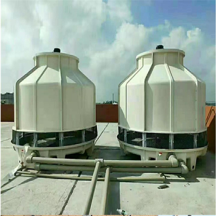供应玻璃钢冷却塔 方形逆流式冷却塔 小型晾水塔生产厂家 热水散热塔图片