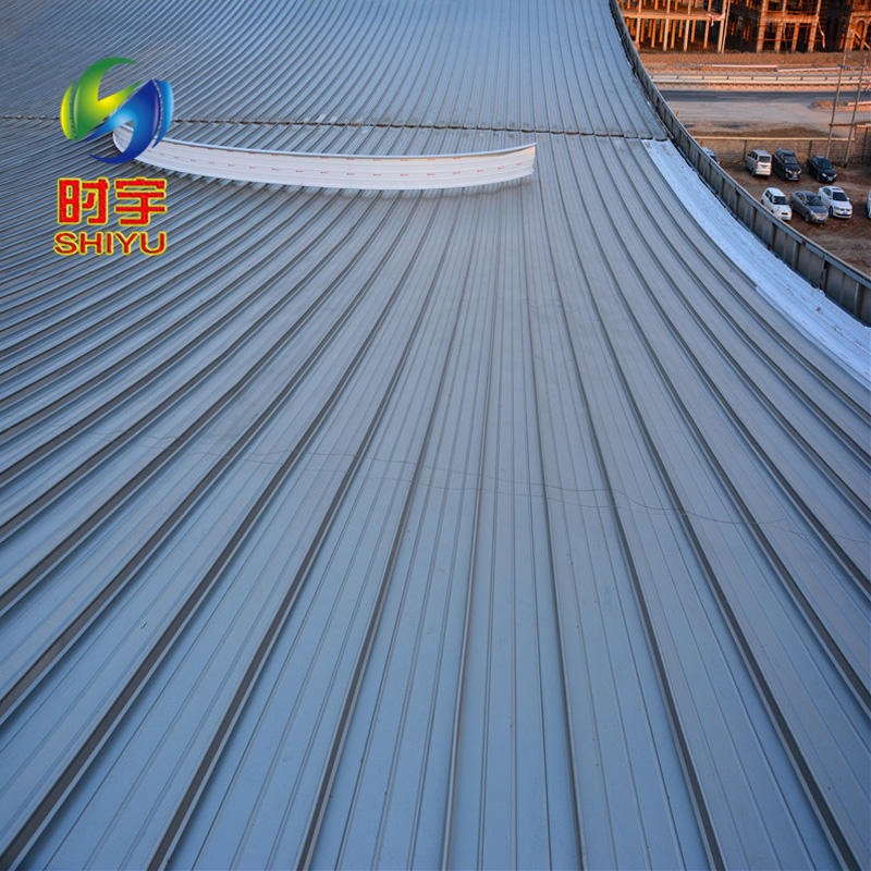 时宇 铝镁锰屋面板 圆形体育馆 YX65-430铝合金屋面板