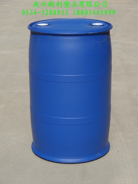 200升塑料桶，化工桶供应，200L塑料桶，200公斤兰色塑料桶厂