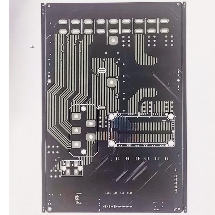 印刷PCB线路板厂家 捷科供应PCB线路板印刷加工 黑油白字pcb线路板 pcb板采用1.6m厚2OZ铜厚覆铜板加工制作