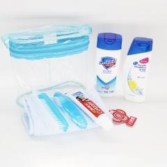 红素旅行洗漱包套装牙刷牙膏毛巾便携含用品旅游牙具套装 500件起订不单独零售图片