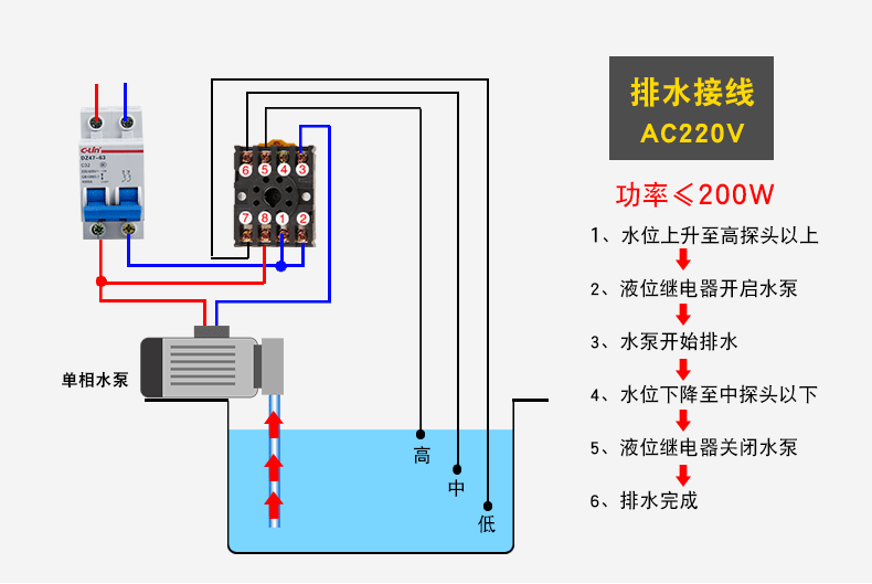 JYB-714 液位控制器 HHY7G 供水排水水位继电器 欣灵电气股份公司示例图10