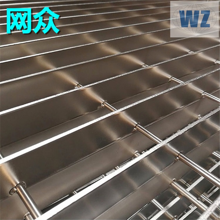 生化水处理池挂具用钢格板 过滤用钢格栅板 不锈钢钢格板 网众定制